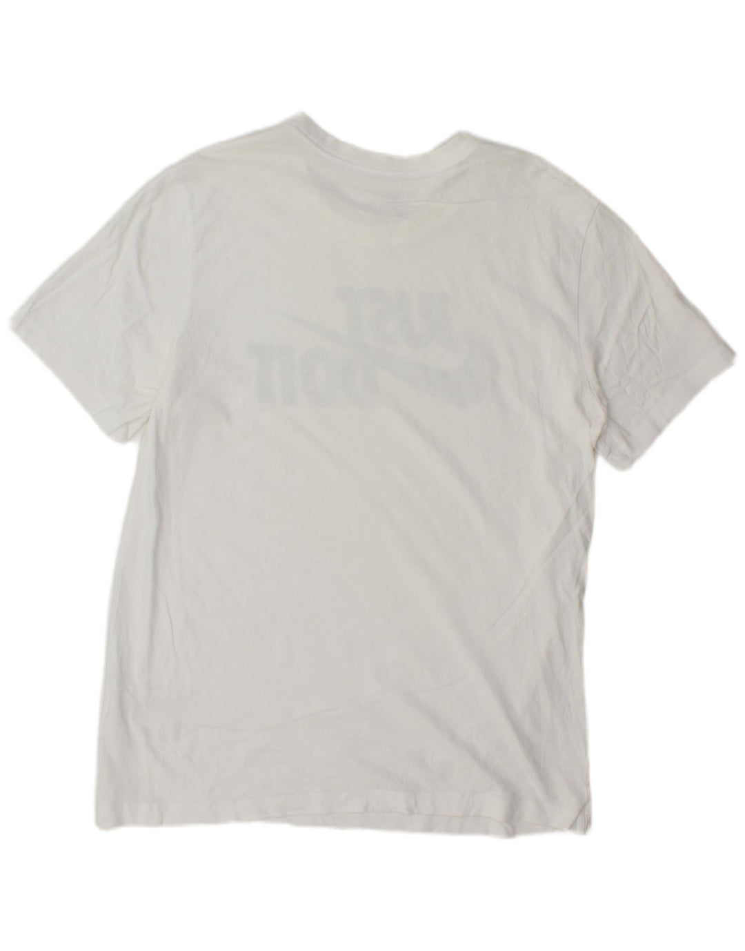 Nike T-shirt graphique pour homme en coton blanc Taille L