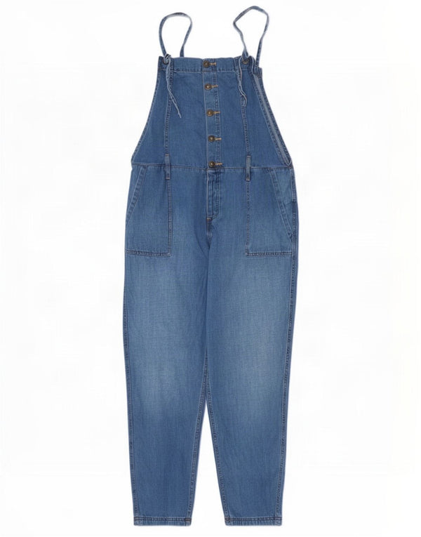 Combinaison en jean White Stuff pour femme UK 14 Large W36 L26 Coton bleu