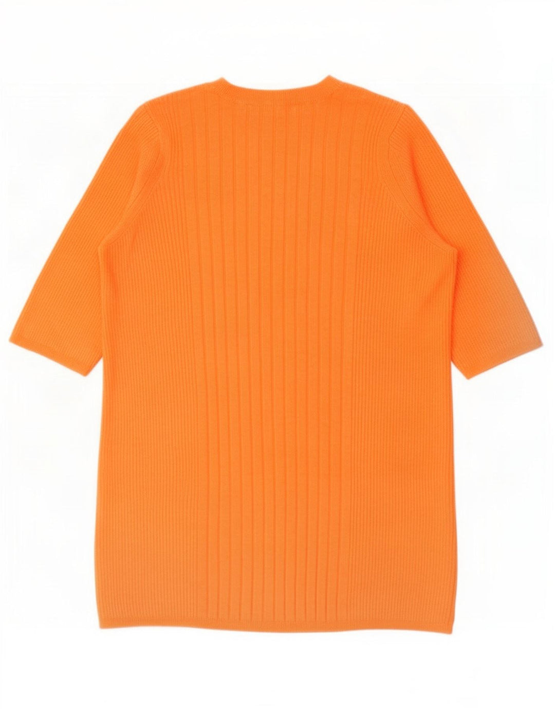 Marks & Spencer Haut pour femme à manches 3/4 UK 12 Viscose orange moyen