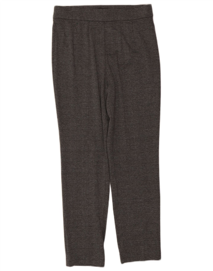 Marks & Spencer Pantalon décontracté pour femme UK 12 Medium W30 L27 Gris
