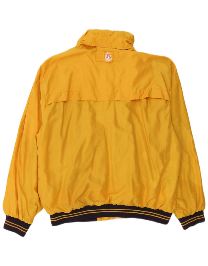 Slam Veste Bomber à Capuche Homme UK 44 2XL Jaune Colorblock Polyester