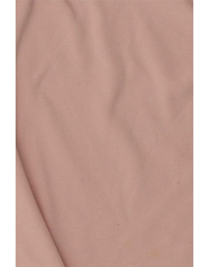 Lacoste Polo à manches longues pour homme Taille 4 Coton rose moyen