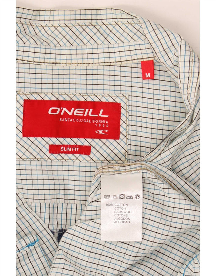 O'Neill Chemise Slim Graphique Homme Bleu Moyen à Carreaux Coton