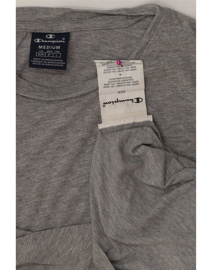 Adidas T-Shirt Homme Gris Moyen Moucheté Coton