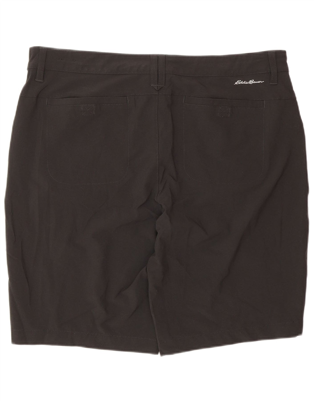 Eddie Bauer Short décontracté pour femme US 14 XL W34 Noir Polyester
