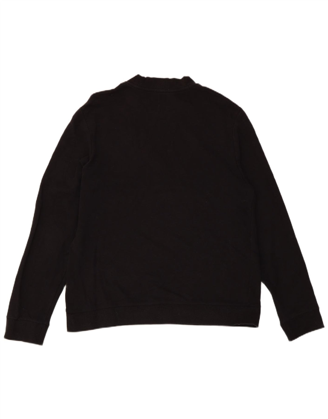 COS Sweat-shirt pour homme en coton noir Taille L