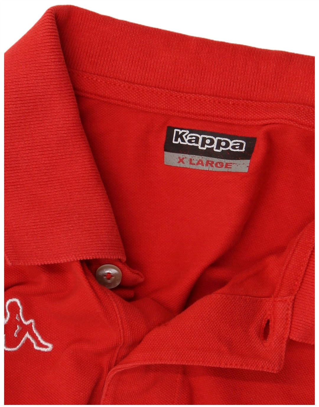 Kappa Polo Homme XL Rouge