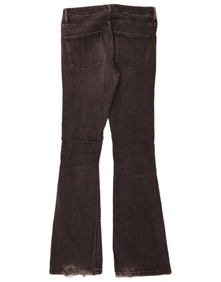 Zara Jean évasé pour femme EU 38 Small W28 L32 Gris