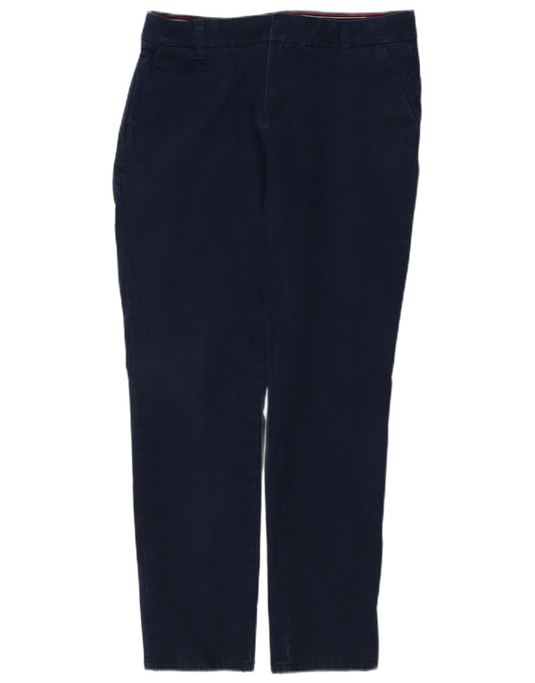TOMMY HILFIGER Pantalon Chino Femme US 6 Medium W30 L29 Bleu Marine