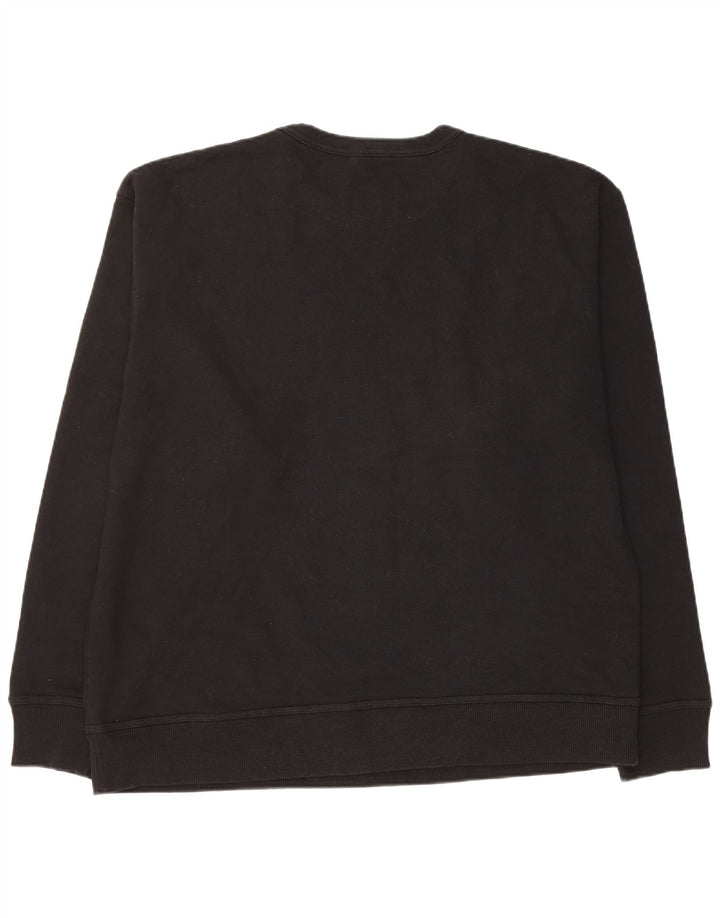 CHAMPION Sweat-Shirt Graphique Homme XL Noir Coton