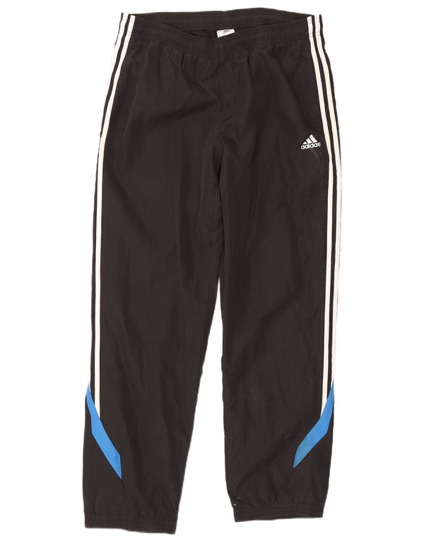 ADIDAS Pantalon de survêtement pour homme UK 42/44 Large Noir Polyester