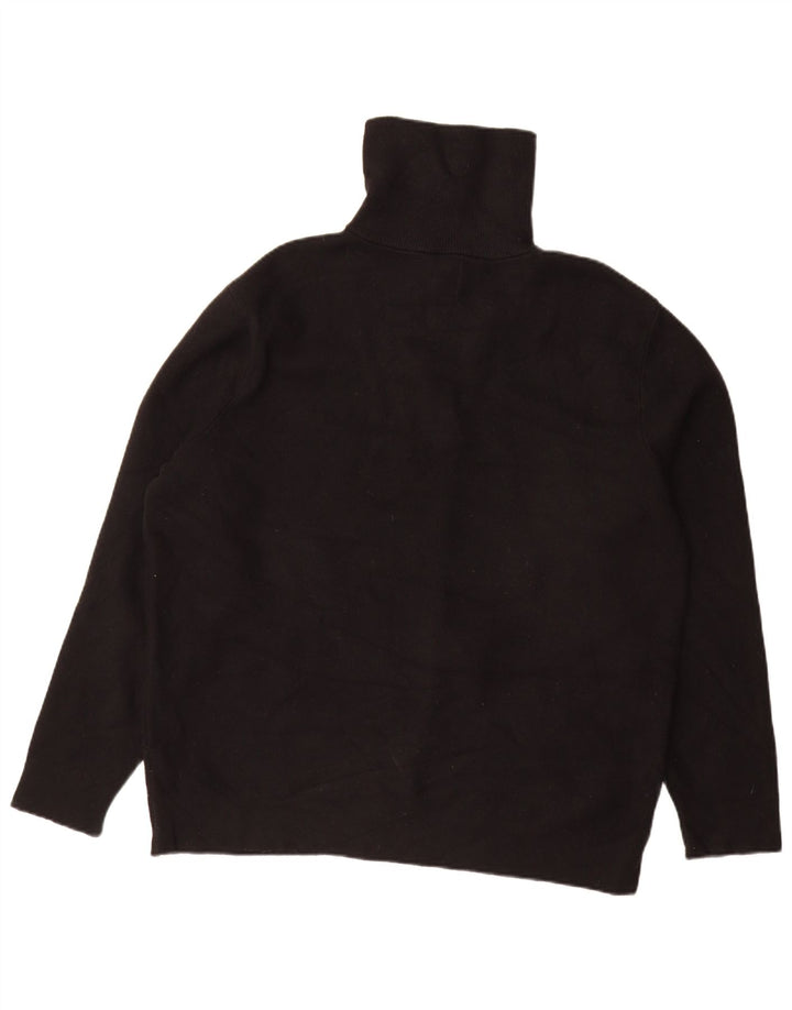 Zara Homme Pull Col Zippé XL Noir Viscose