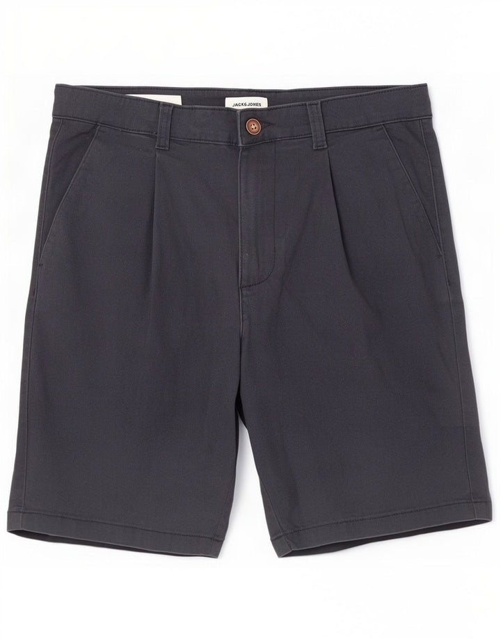Jack & Jones Short Chino Regular Fit Femme Medium W30 Bleu Marine Coton