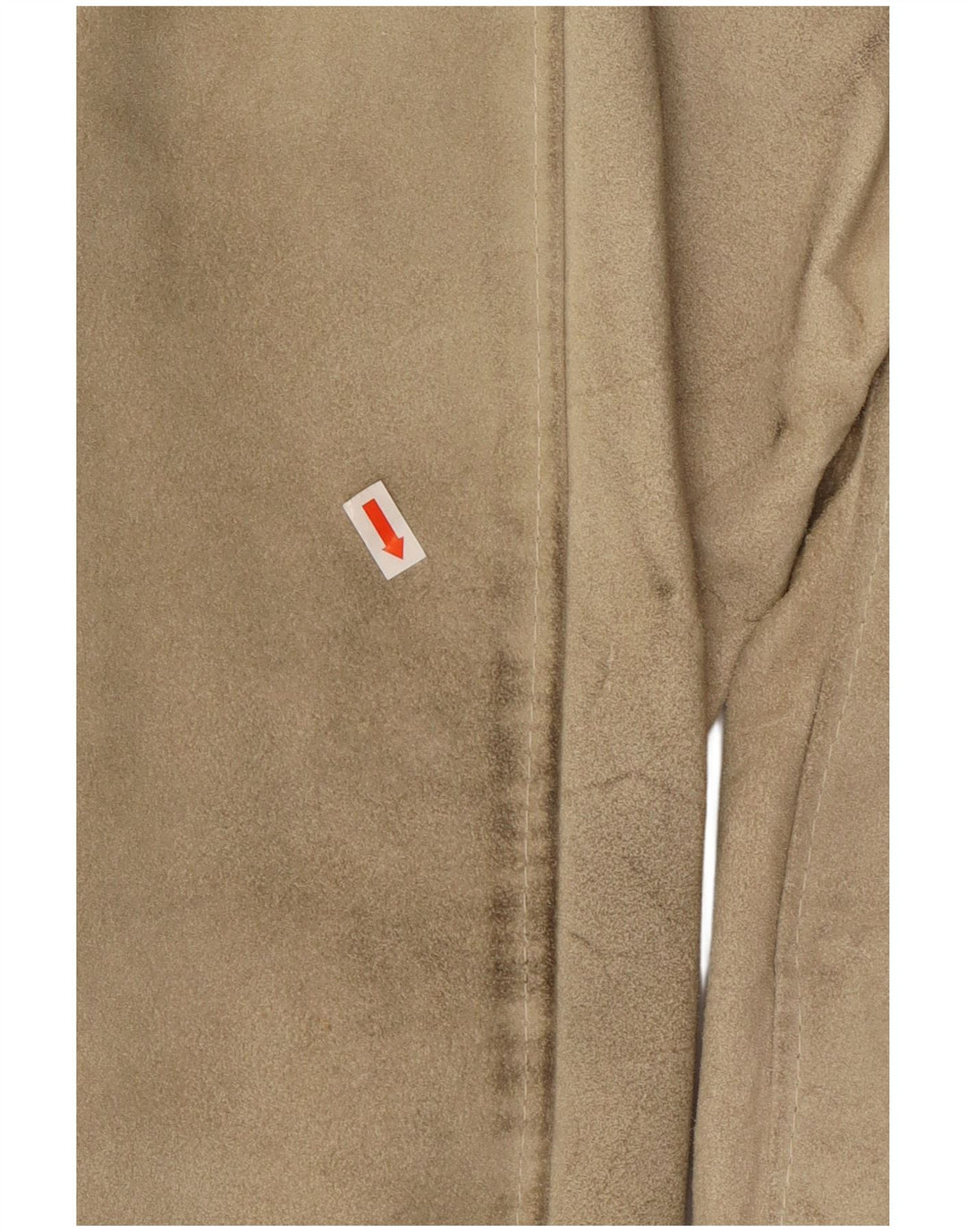 veste en daim homme vintage IT 48 cuir beige moyen