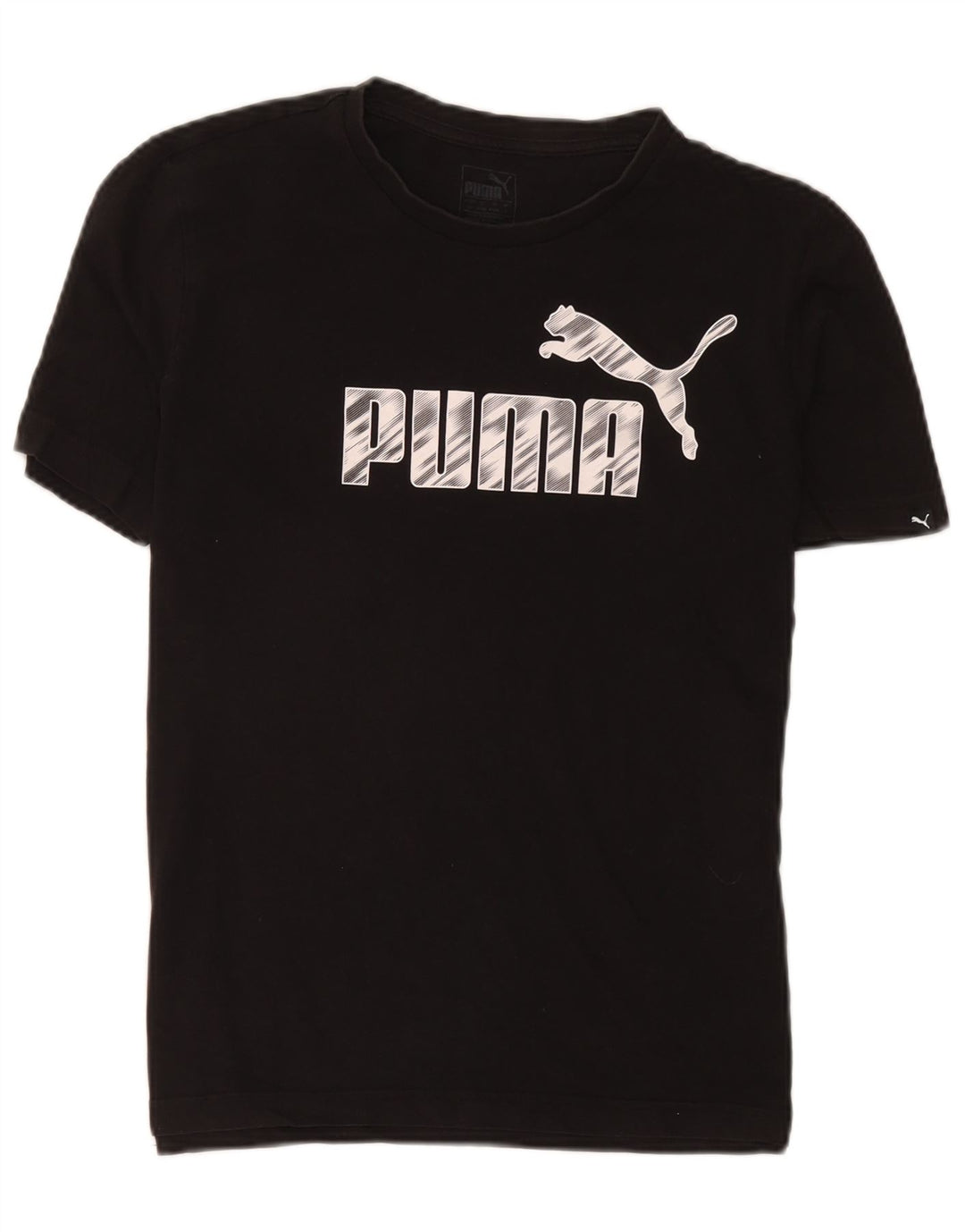 Puma T-Shirt Graphique Homme Petit Noir