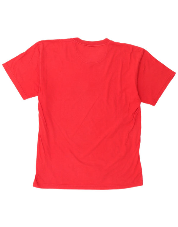 FILA T-Shirt Graphique Homme Grand Rouge Coton