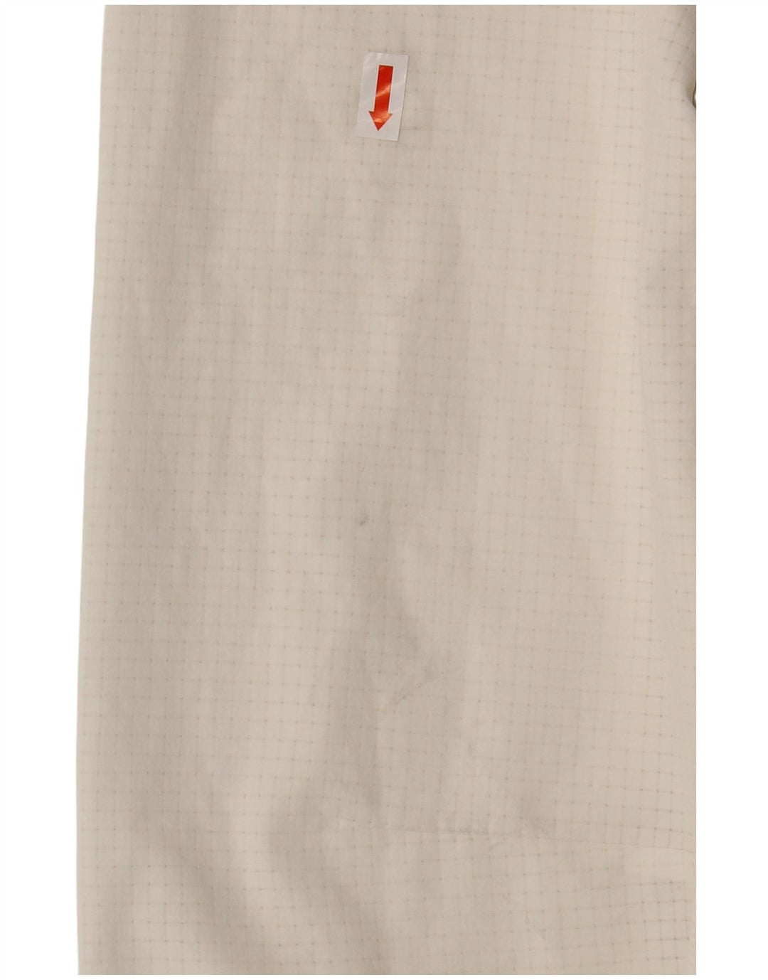 REEBOK Veste de Survêtement Homme Grand Carreau Blanc Polyester