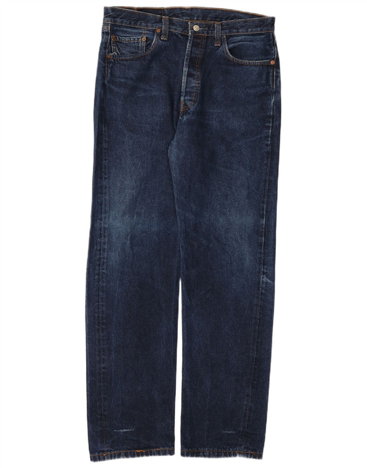 Levi's Jean Droit 501 Homme W36 L34 Bleu Marine
