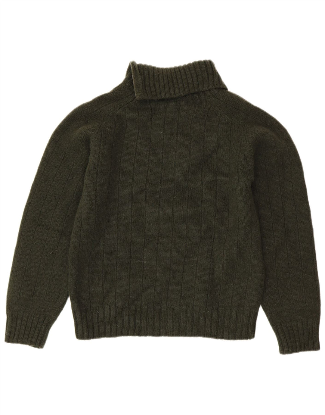 DIESEL Pull col zippé pour femme UK 18 XL Kaki Laine