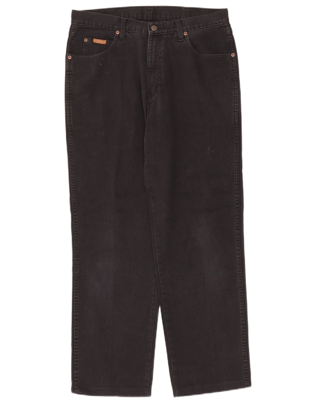 Wrangler Pantalon décontracté droit pour homme W32 L30 Noir