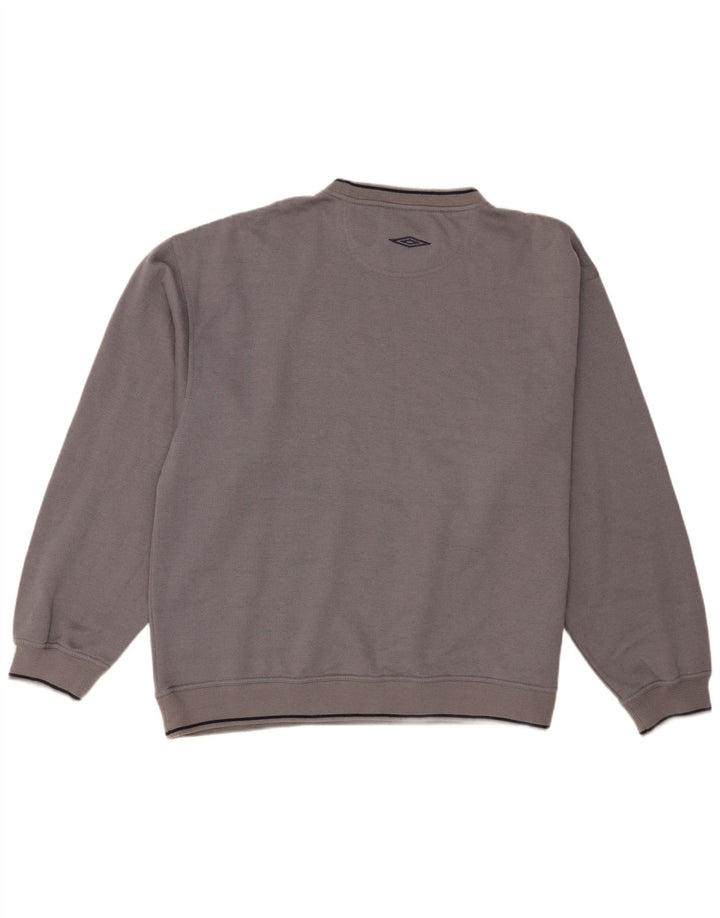 Umbro Sweat-Shirt Homme XL Gris Polyester
