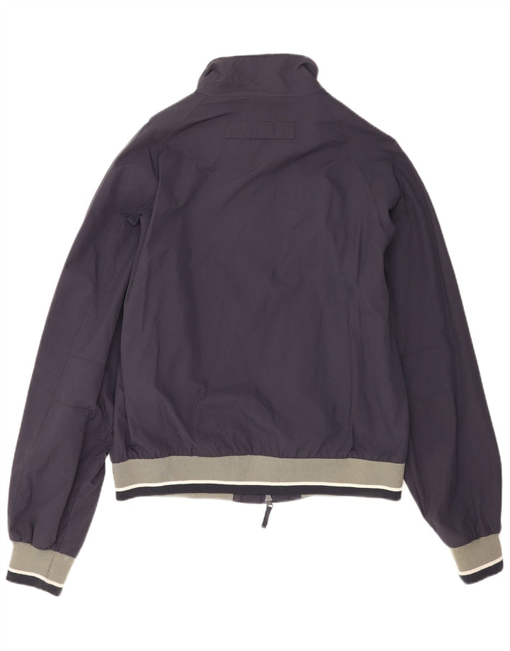 Ivy Oxford Veste Bomber Homme IT 50 Large Bleu Marine Colourblock Polyamide