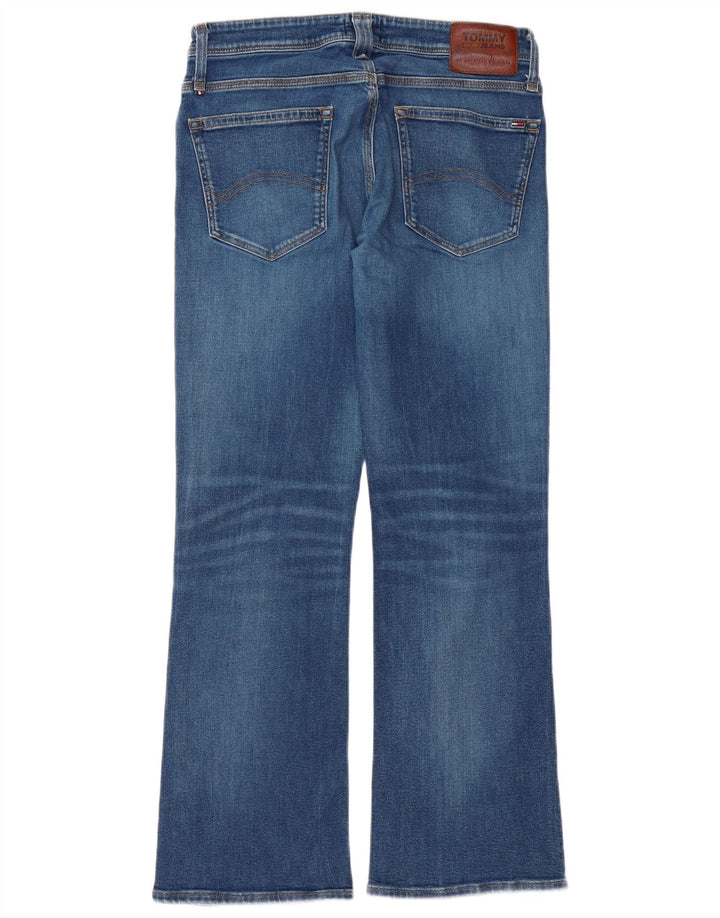 Tommy Hilfiger Jean Bootcut Femme W32 L32 Bleu Coton