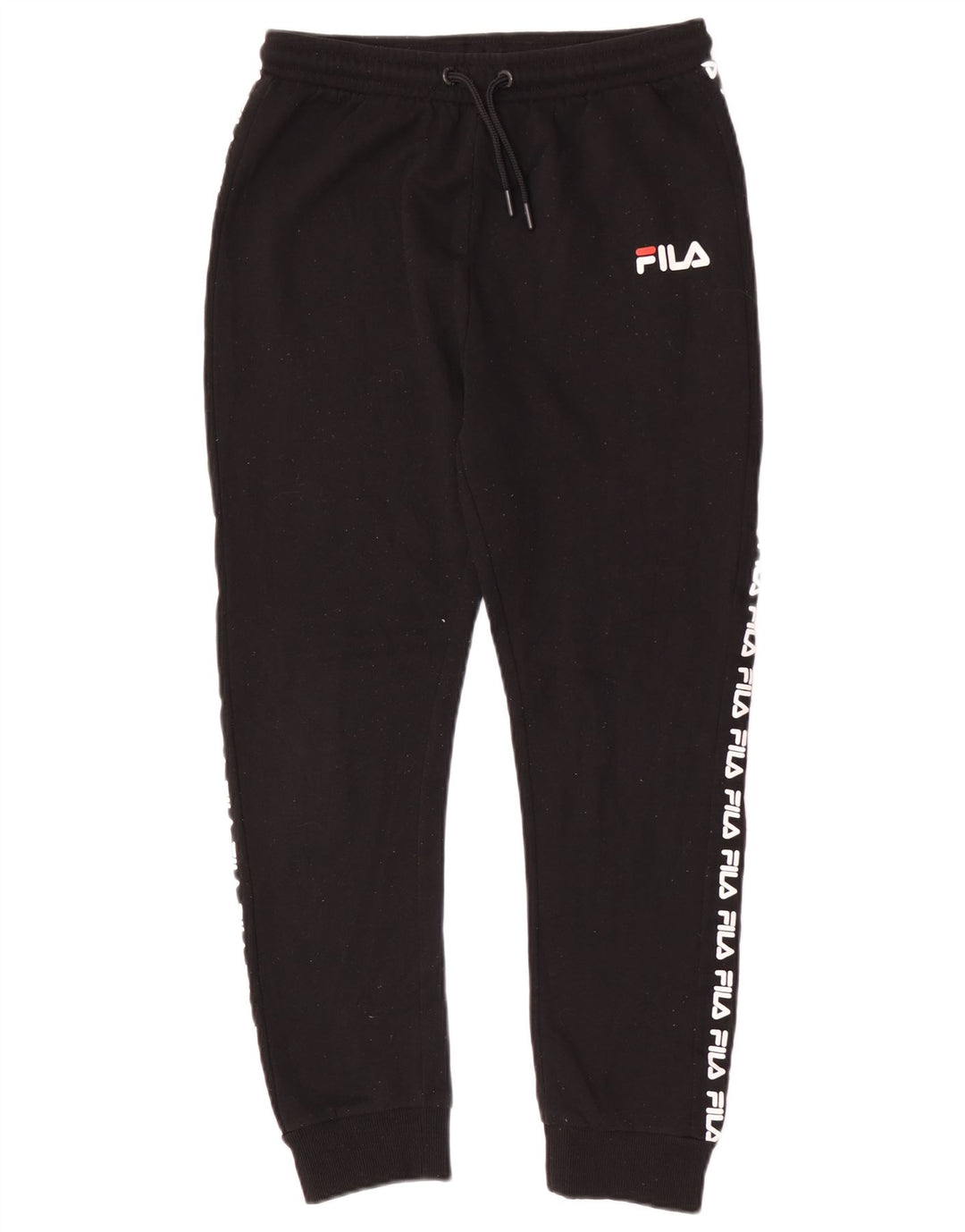 Fila Pantalon de Survêtement Graphique Garçon 13-14 ans Noir Polyester
