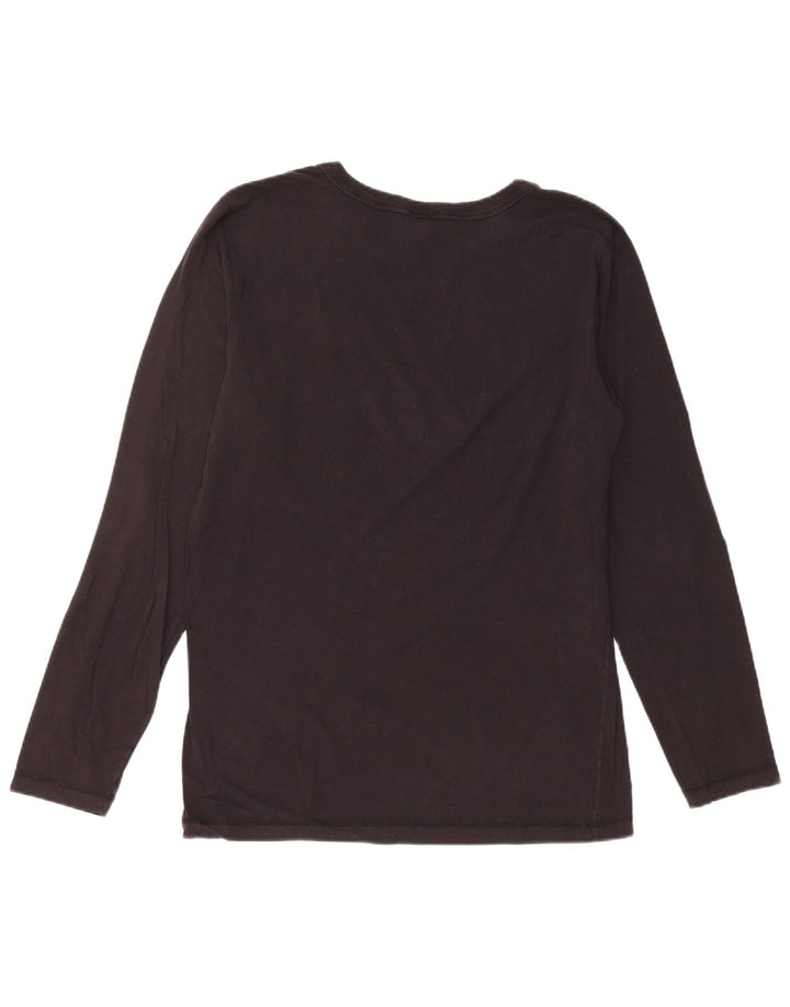 PUMA Womens Top Long Sleeve UK 18 XL Black Cotton