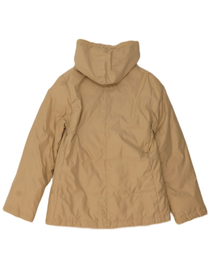 Fila Veste coupe-vent à capuche pour femme UK 12 Polyester beige moyen