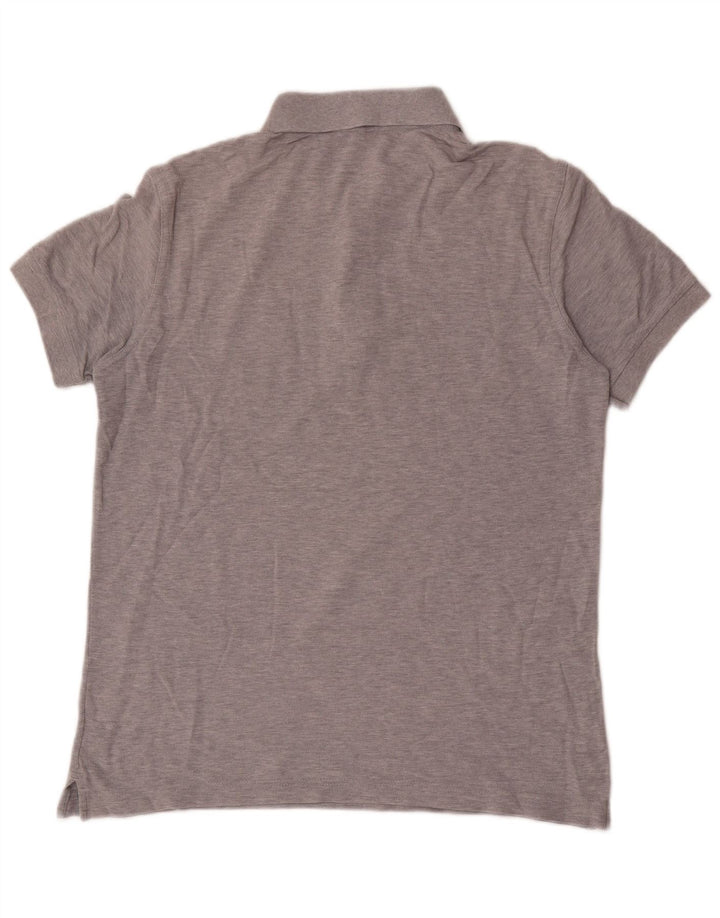 Benetton Polo Homme Gris Moyen