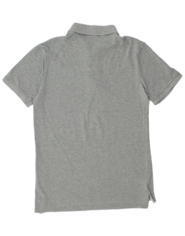 NIKE Mens Polo Shirt Small Grey Cotton