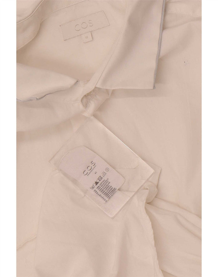 Cos Chemise Homme Taille 41 Grand Coton Blanc