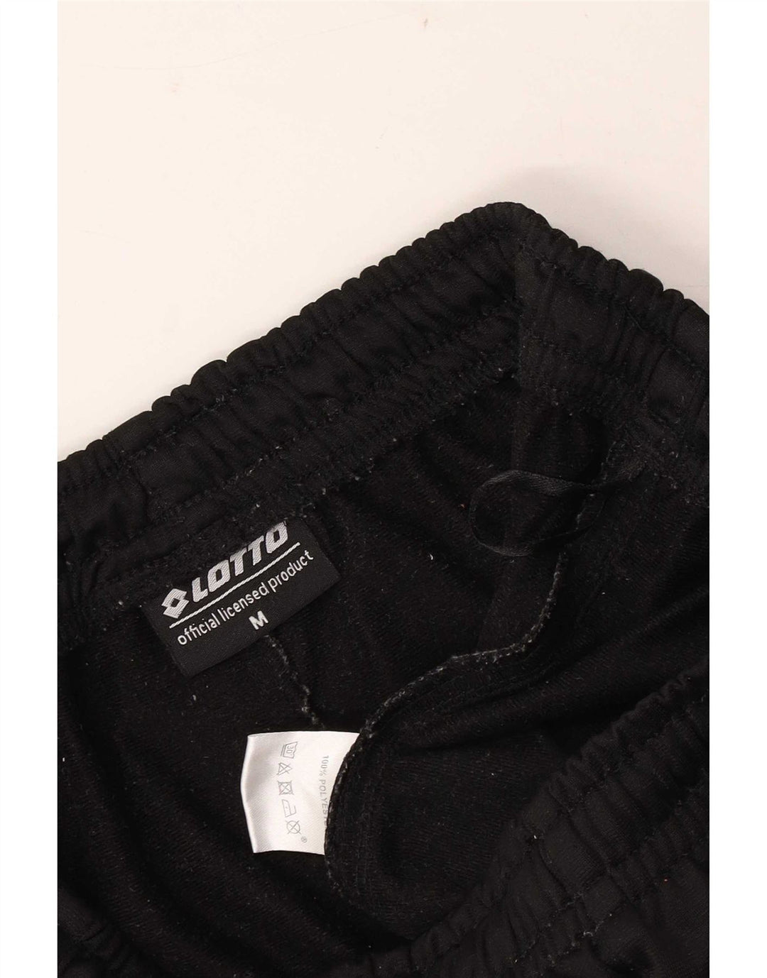 Lotto Pantalon De Survêtement Joggers Homme Noir Moyen Polyester