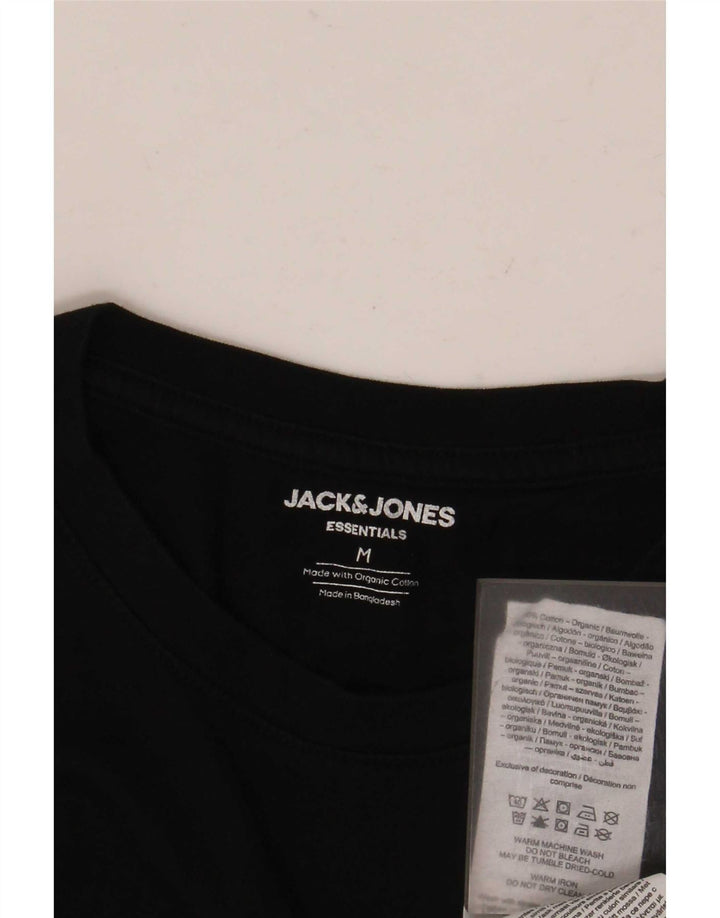 Jack & Jones T-Shirt Homme Noir Moyen Coton