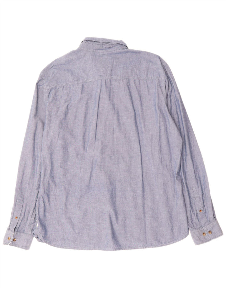 Esprit Chemise Homme 2XL Bleu Coton