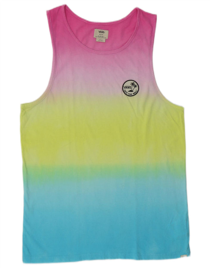 Vans Homme Débardeur Medium Multicolore Colourblock Cotton