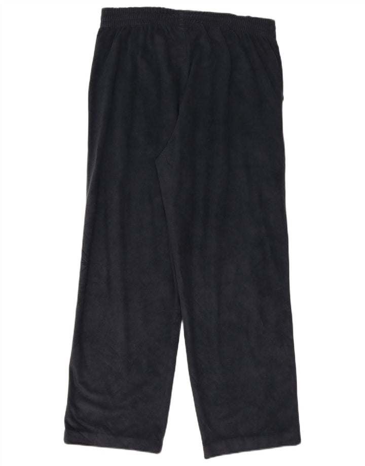 DIADORA Pantalon de survêtement en velours pour homme UK 40 Bleu marine moyen Polyester