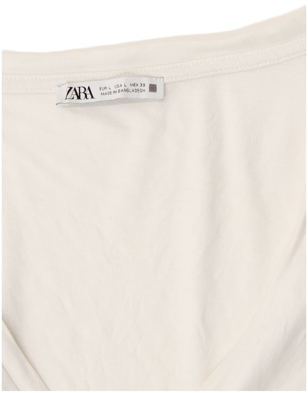 Zara Womens T-Shirt Top UK 16 Grand Blanc