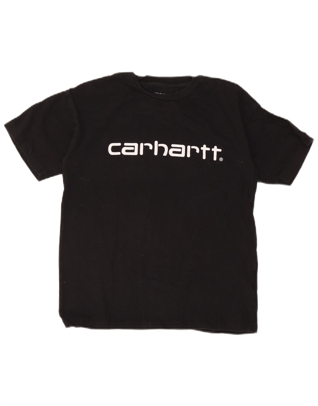 Carhartt T-shirt graphique pour hommes, petit haut en coton noir