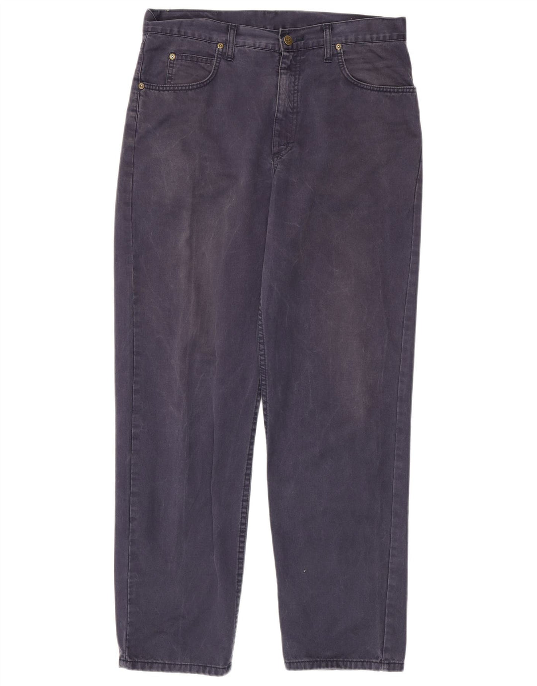 LEE Pantalon décontracté Kansas Tapered Homme W34 L32 Bleu Marine Coton