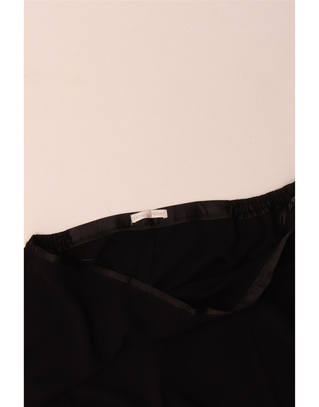 JACQUES VERT Pantalon décontracté droit Femme W36 L30 Noir Polyester