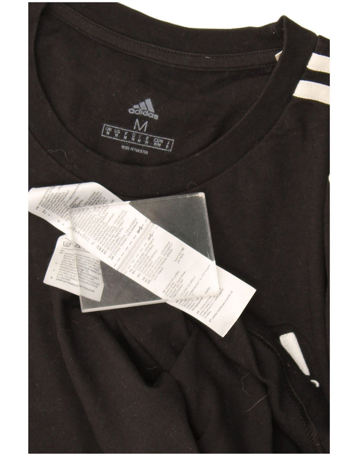 Adidas T-Shirt Homme Haut Noir Moyen Coton