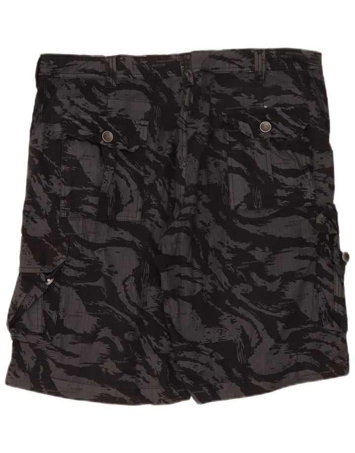 Billabong Short Cargo Graphique W40 XL Homme Gris Camouflage