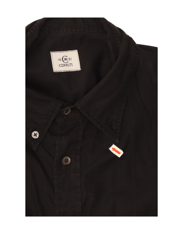 CERRUTI 1881 Chemise Graphique Homme XL Noir