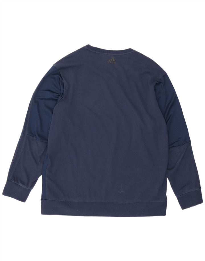 Adidas Sweatshirt Jumper XL Bleu Marine Homme