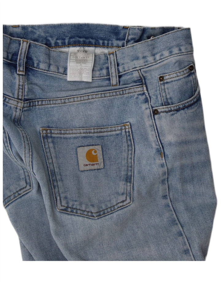 CARHARTT Womens Slim Jeans W26 L29 Blue Cotton Vintage Carhartt and Second-Hand Carhartt from Messina Hembry 