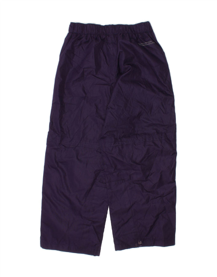 MOUNTAIN WAREHOUSE Girls Windbreaker Trousers 5-6 Years  Purple Polyester Vintage Mountain Warehouse and Second-Hand Mountain Warehouse from Messina Hembry 