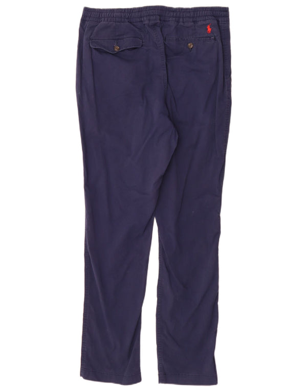 Polo Ralph Lauren Pantalon chino coupe slim pour homme Medium W30 L30 Bleu marine