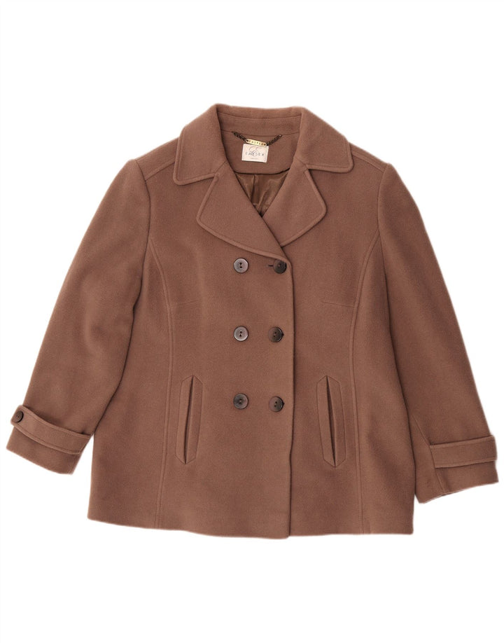 Eastex Caban Femme UK 18 XL Laine Marron